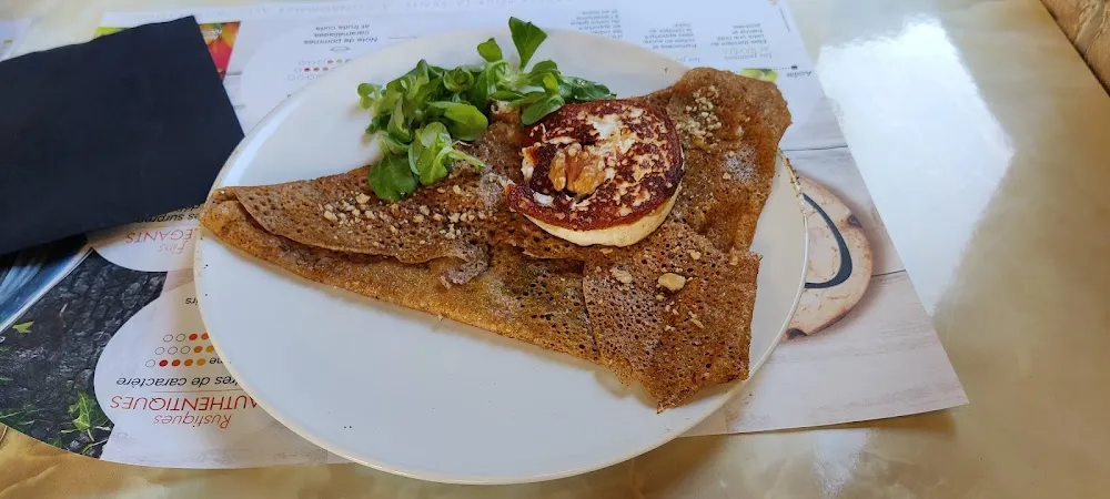 Galette Chèvre Noix